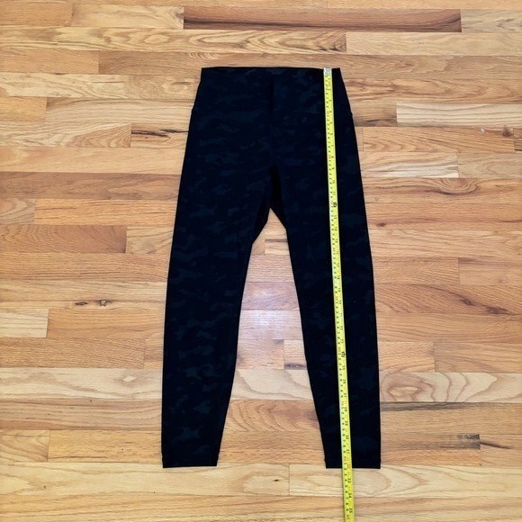 Zyia Active Black Camo Print Activewear Leggings Size 4 - Picture 2 of 4